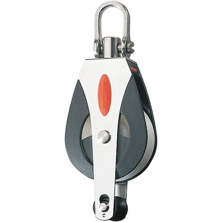 Pulley Block, Fibrous Rope, 880 lb Max Load, Painted MPN:RF41110