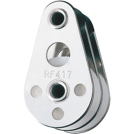 Dbl Pulley, Fixed Eye, 5 1/6In, Height 1In MPN:RF417