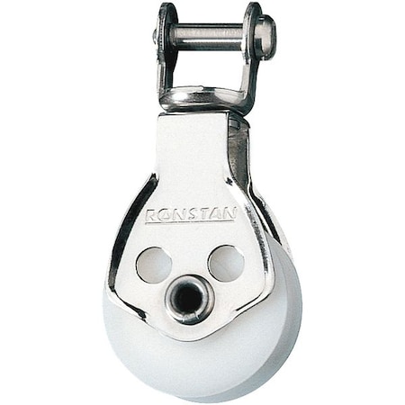 Single Pulley, Swivel Shackle Head, 1/4In, W1/2In MPN:RF573