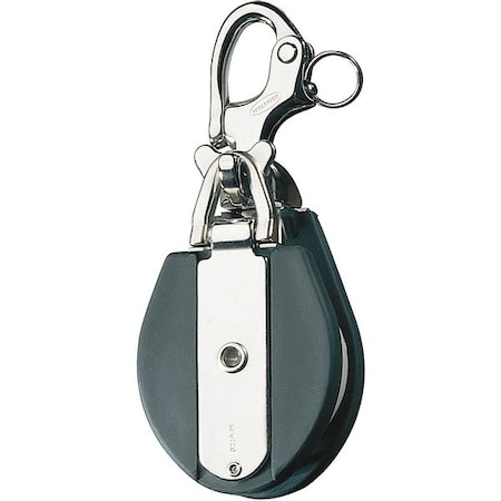 Snatch Block, Fibrous Rope, 2, 200 lb Max Load, Natural MPN:RF6720