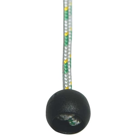 Rope Grab, Impact Resistant, U.V. Stabilized Nylon, 310 lb., Black MPN:RF1315BLK
