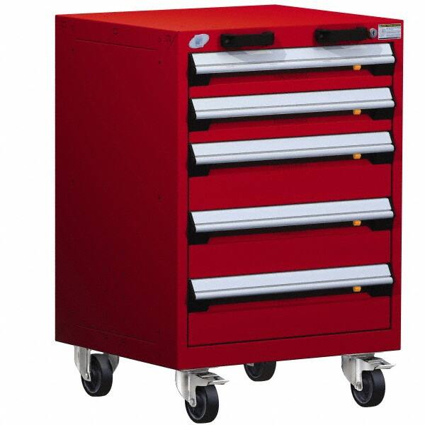 Steel Tool Roller Cabinet: 5 Drawers MPN:R5BCD-3055-081