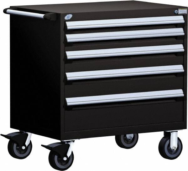 Steel Tool Roller Cabinet: 5 Drawers MPN:R5BDD-3003-091
