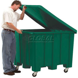 RMI Gaylord Pallet Container w/ Lid & Casters 50