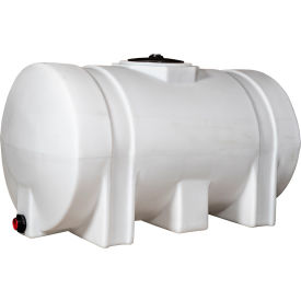 RomoTech 325 Gallon Plastic Storage Tank 82124259 - Round with Leg Supports 82124259