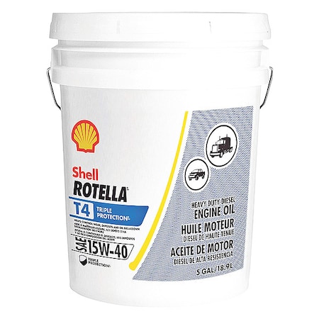 Motor Oil, Conventional, 15W-40, Pail, 5 Gal. MPN:550045128