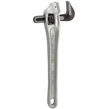 18 in L 2 1/2 in Cap. Aluminum Offset Pipe Wrench MPN:70116