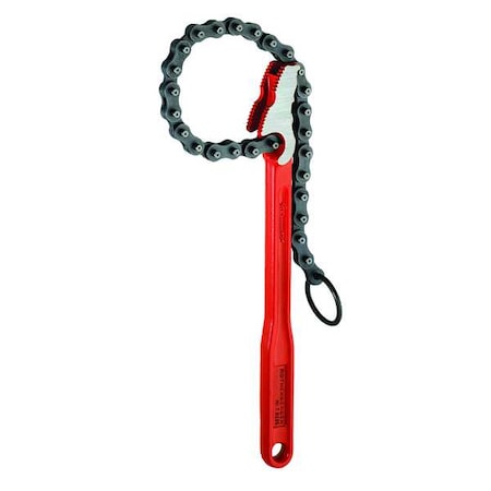 Chain Pipe Wrench, Steel, 4