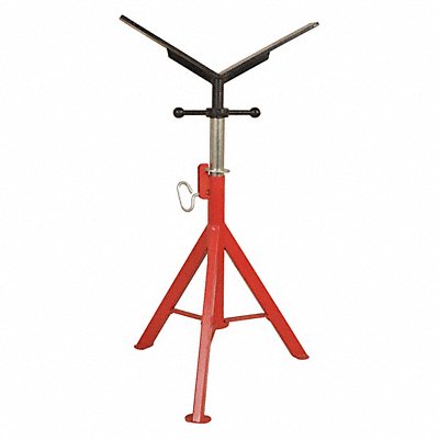 V-Head Pipe Stand 27 to 50 H MPN:10643