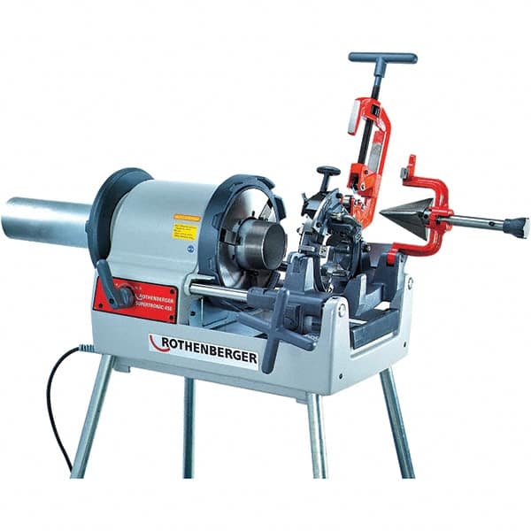 Pipe Threading Machines, Chuck Type: Cam Action Rear Chuck, Hammer-Type w/ Replaceable Inserts MPN:63006