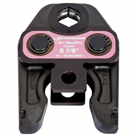 Press Jaw, Steel, 7/8 in Pipe Size MPN:1000001894