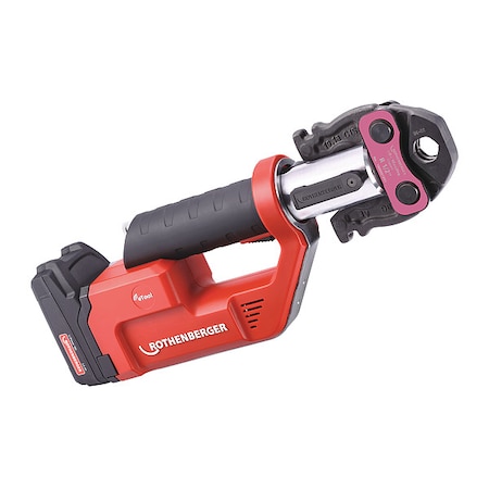 ROMAX Compact TT Compact Press Tool, For 3/8 in to 1-1/4 in ACR, Copper, PEX, Copper Ring PEX Pipe MPN:1000002128