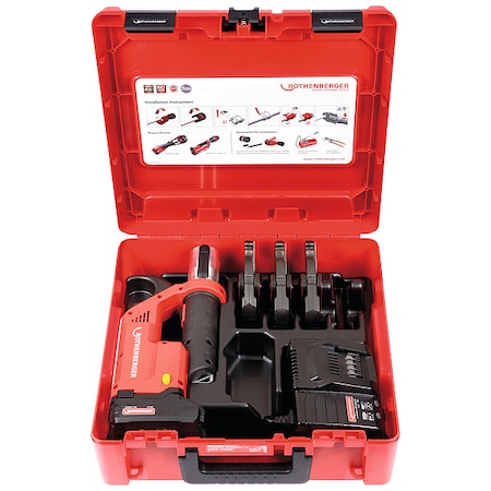 ROMAX TT Compact Press Tool, For 3/8 in to 1 1/4 in ACR, Copper, PEX, Copper Ring PEX Pipe, 18 V MPN:1000002228