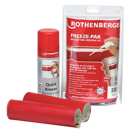 Pipe Freezing Spray Kit, 304mL Capacity MPN:1500003034