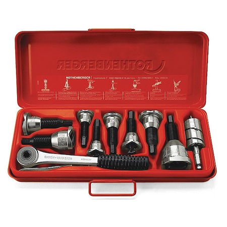 Tee Extractor Set, 1/2 to 1-1/8 In, 8 Pc MPN:22124