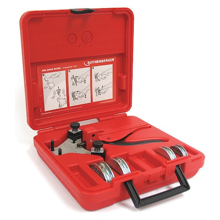 Tube Bender Set, Ratchet, 1/4 to 1/2 In MPN:24134