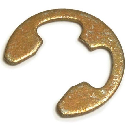 External-E E-Clip, Steel, Zinc Yellow Finish, 50 PK MPN:E-87ST ZD