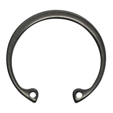 Internal Retaining Ring, Stainless Steel, Plain Finish, 1.850 in Bore Dia. MPN:HO-185-SS