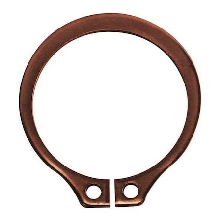 External Retaining Ring, Steel, Copper Plated Finish MPN:SH-019-BC