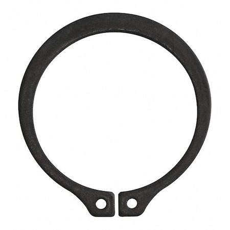 External Retaining Ring, Steel, Black Phosphate Finish MPN:SH-237