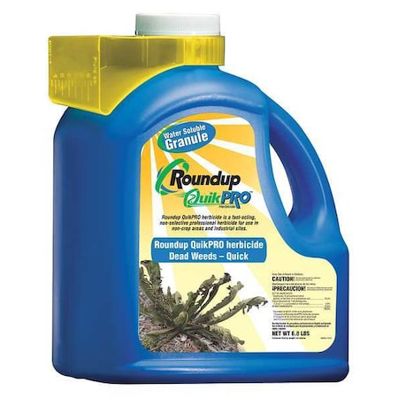 Non-Selective Weed Killer, 6.8 Lb. MPN:ROUNDUP QUICKPRO
