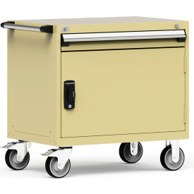 Rousseau Metal 1 Drawer Heavy-Duty Mobile Modular Drawer Cabinet - 36