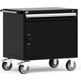 Rousseau Metal 1 Drawer Heavy-Duty Mobile Modular Drawer Cabinet - 36