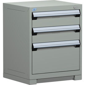 Rousseau Metal Heavy Duty Modular Drawer Cabinet 3 Drawer Bench High 24
