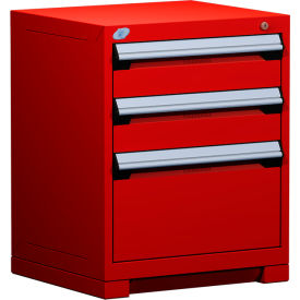 Rousseau Metal Heavy Duty Modular Drawer Cabinet 3 Drawer Bench High 24