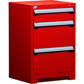 Rousseau Metal Heavy Duty Modular Drawer Cabinet 3 Drawer Counter High 24