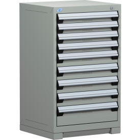 Rousseau Metal Heavy Duty Modular Drawer Cabinet 9 Drawer Counter High 24