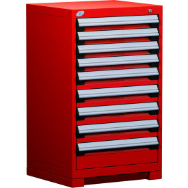 Rousseau Metal Heavy Duty Modular Drawer Cabinet 9 Drawer Counter High 24