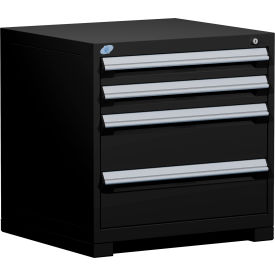 Rousseau Metal Heavy Duty Modular Drawer Cabinet 4 Drawer Bench High 30