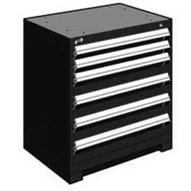 Rousseau Metal Heavy Duty Modular Drawer Cabinet 6 Drawer Bench High 30