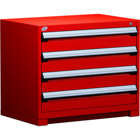 Rousseau Metal® Heavy Duty Modular Cabinet 4 Drawers 36