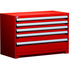 Rousseau Metal® Heavy Duty Modular Cabinet 5 Drawers 48