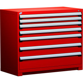 Rousseau Metal® Heavy Duty Modular Cabinet 7 Drawers 48