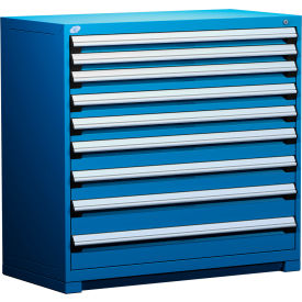 Rousseau Metal Heavy Duty Modular Drawer Cabinet 9 Drawer Counter High 48