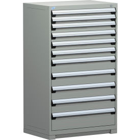 Rousseau Metal Heavy Duty Modular Drawer Cabinet 11 Drawer Full Height 36