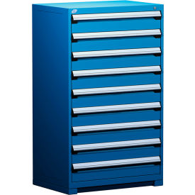 Rousseau Metal Heavy Duty Modular Drawer Cabinet 9 Drawer Full Height 36