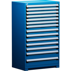 Rousseau Metal Heavy Duty Modular Drawer Cabinet 14 Drawer Full Height 36