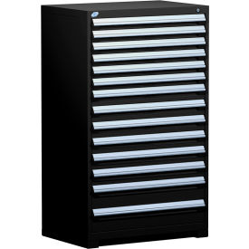 Rousseau Metal Heavy Duty Modular Drawer Cabinet 14 Drawer Full Height 36