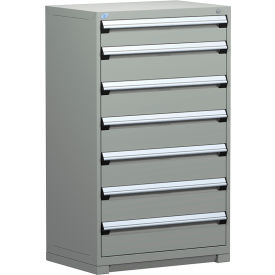 Rousseau Metal Heavy Duty Modular Drawer Cabinet 7 Drawer Full Height 36