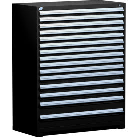 Rousseau Metal Heavy Duty Modular Drawer Cabinet 15 Drawer Full Height 48