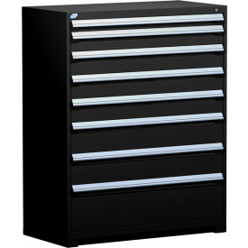 Rousseau Metal Heavy Duty Modular Drawer Cabinet 8 Drawer Full Height 48