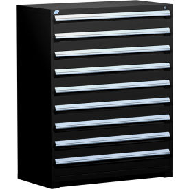 Rousseau Metal Heavy Duty Modular Drawer Cabinet 9 Drawer Full Height 48