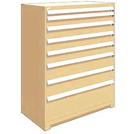 Rousseau Metal® Heavy Duty Modular Cabinet 8 Drawers 48