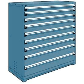 Rousseau Metal Heavy Duty Modular Drawer Cabinet 9 Drawer Full Height 60