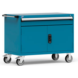 Rousseau Metal 1 Drawer Heavy-Duty Mobile Modular Drawer Cabinet - 48