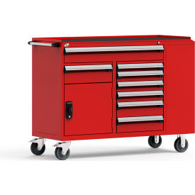 Rousseau Metal 14 Drawer Mobile Multi-Drawer Cabinet - 62